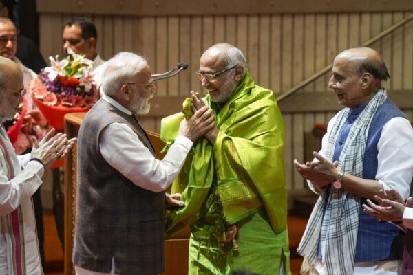 LIVE: C.P. Radhakrishnan Elected as India’s New Vice President, Secures Landslide Victory